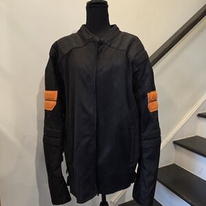 Black and Orange Men's Jacket